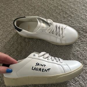 YSL TENNIS SHOES.